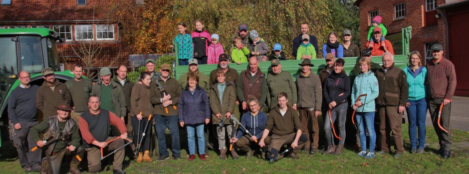 Weitere 20 Hektar entkusselt