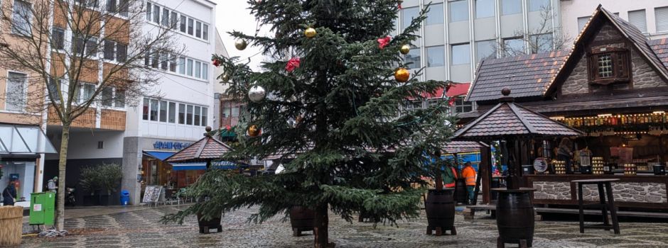 Stadt Worms bekommt neuen Weihnachtsschmuck: Riesige Kugeln