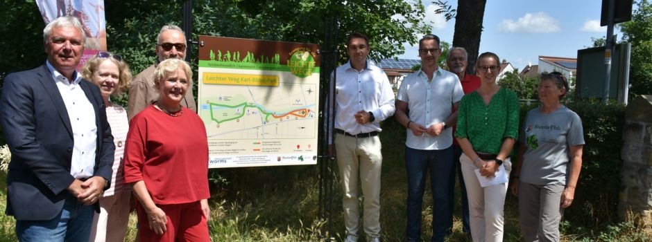 „Leichte Wege“ im Wormser Karl-Bittel-Park eröffnet