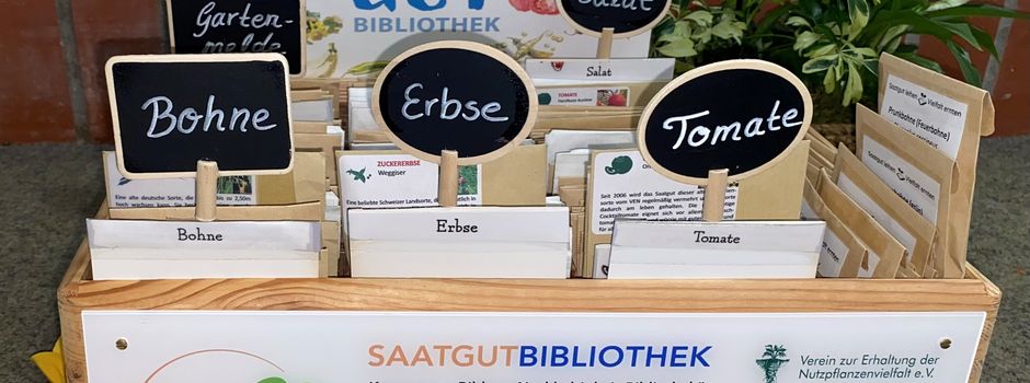 Saatgutbibliotheken starten in der Fahrbibliothek