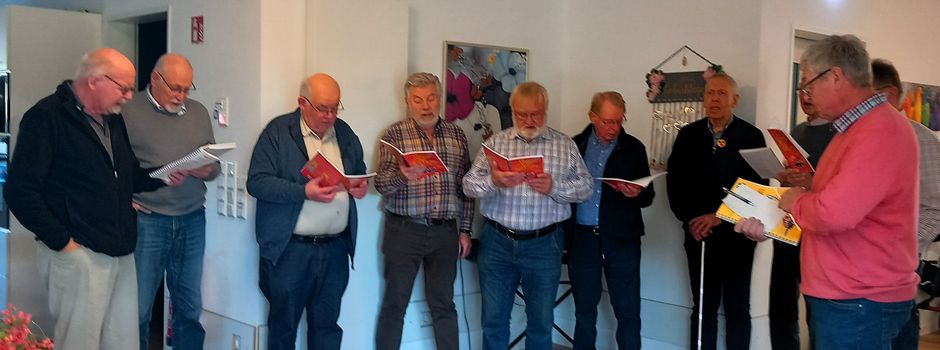 Volkslieder und Gemeinschaft: Männerchor „Concordia“ zu Gast im Pflegeheim