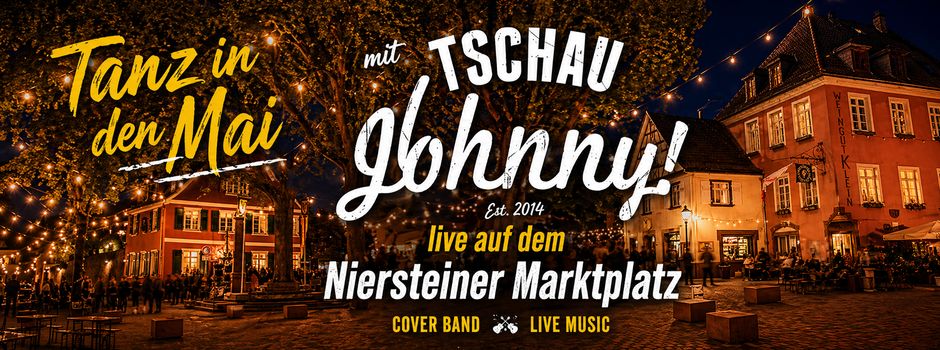 Rock-Auftakt auf dem Marktplatz: Nierstein tanzt mit „TSCHAU Johnny!“ in den Mai