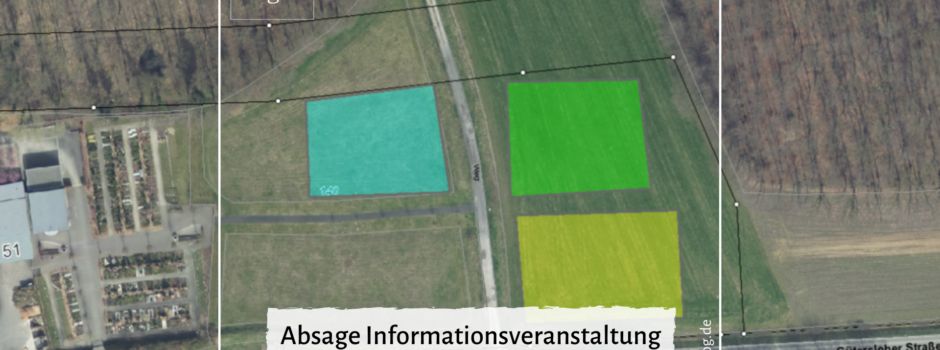 Absage der Informationsveranstaltung zum Krematorium