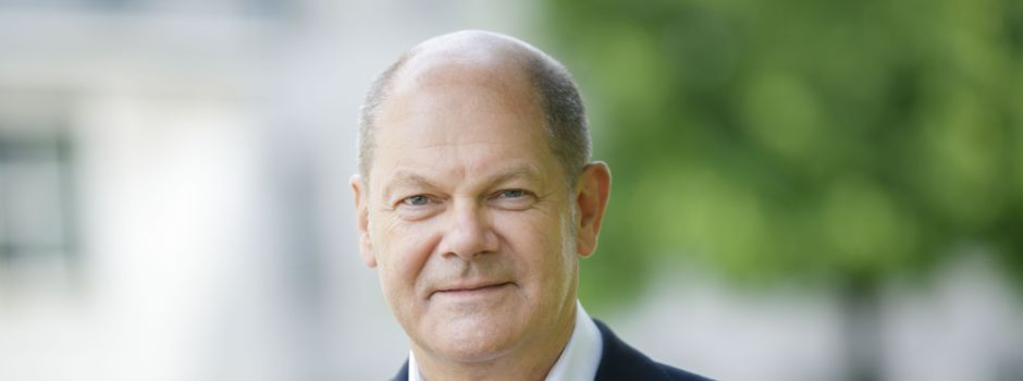Bundeskanzler Olaf Scholz kommt nach Mainz
