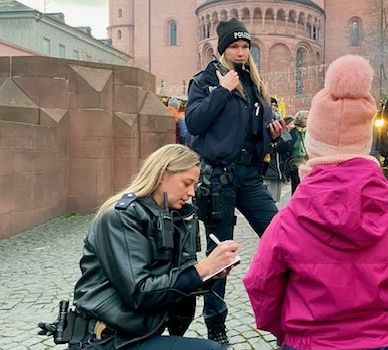 Stadt appelliert an Eltern auf dem Mainzer Weihnachtsmarkt