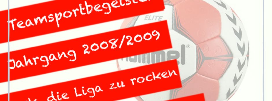 Handballer Herzebrock: Wir suchen dich!