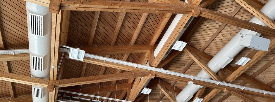 Neue Beleuchtung für die Sandbühlhalle