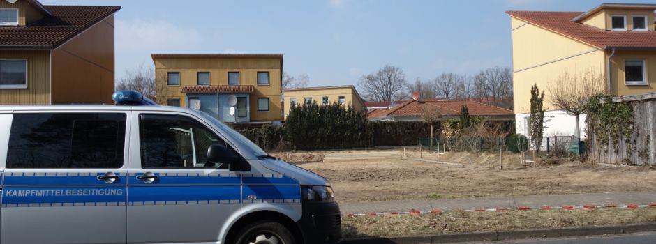 Panzergranate im Wohngebiet gefunden