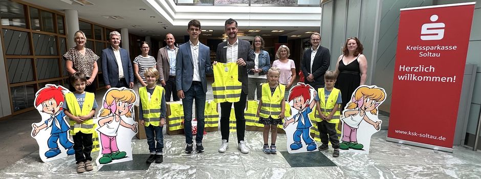 Gut sichtbar und sicherer zur Schule