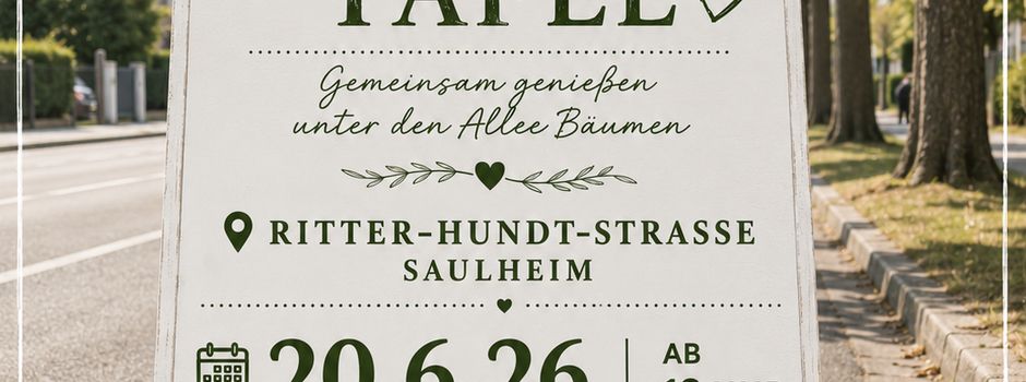 Weiße Tafel Saulheim 2026