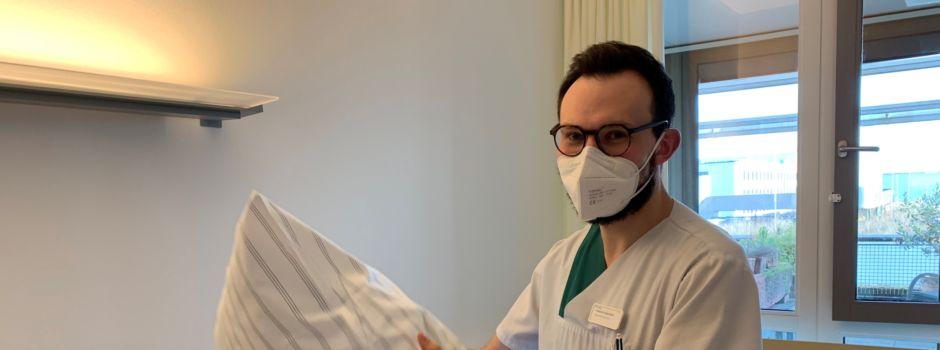 Wie ein Wiesbadener Krankenpfleger Silvester mit todkranken Menschen verbringt