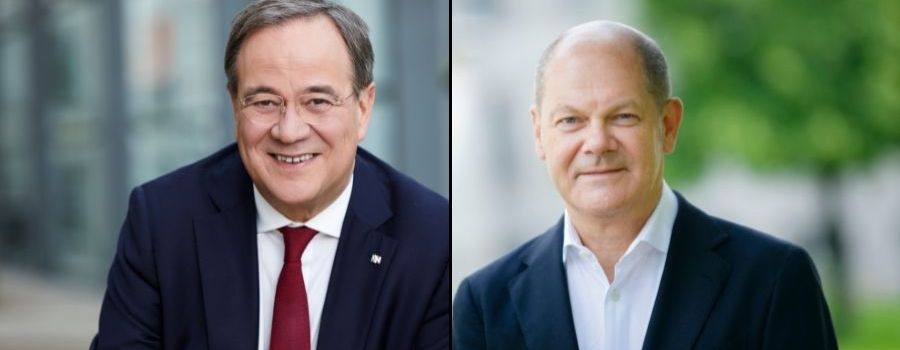 Erste Hochrechnung: Knappes Rennen zwischen Union und SPD