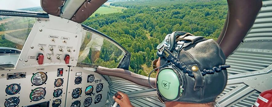 Fliegen wie vor 100 Jahren: Legendäres Flugzeug hebt in Mainz ab