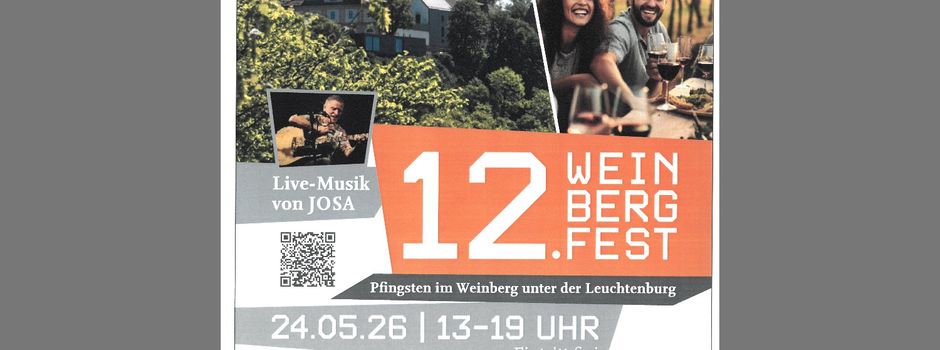 Pfingsten im Weinberg unter der Leuchtenburg