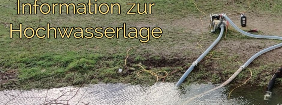 Information Nr. 12 zur Hochwasserlage in der Gemeinde Diekholzen - Abschlussmeldung