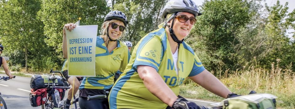 „Mut-Tour 2023“: Teilnehmer machen am 18. Juni im Hagen in Soltau Station