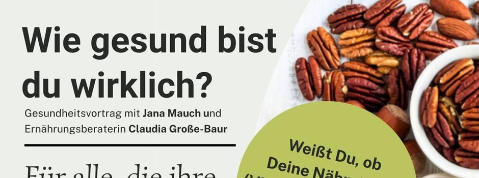 Gesundheitsvortrag               *bereits alle Plätze vergeben*