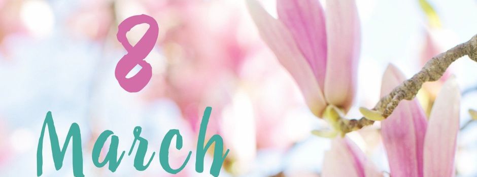 Internationalen Frauentag bei Kaffee, Kuchen und einem Vortrag