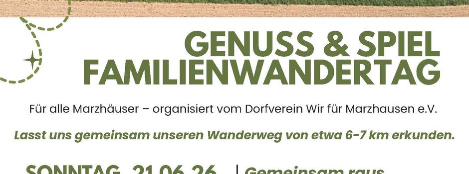 Einladung zum Familienwandertag