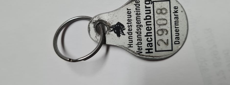 Fundsache Hundemarke