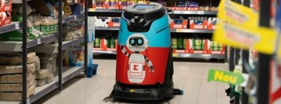 Kaufland testet Reinigungsroboter um Sauberkeit zu verbessern