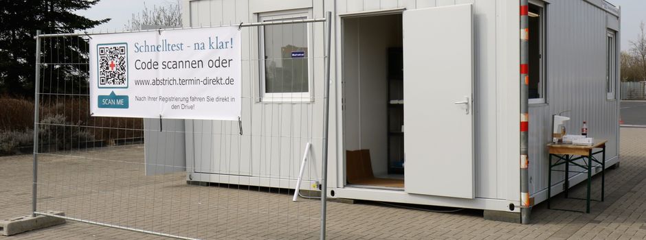 Drive-in Schnelltestzentrum Sportpark Süd nahm Tätigkeit auf