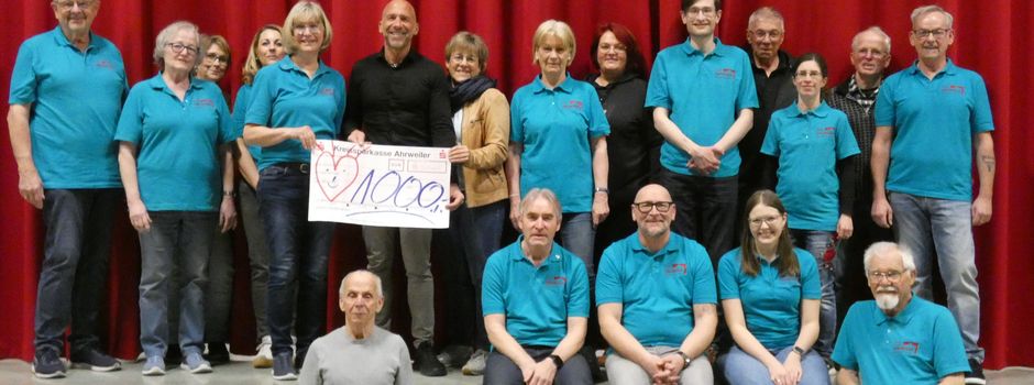 Spendenaktion der Theatergruppe Lampenfieber