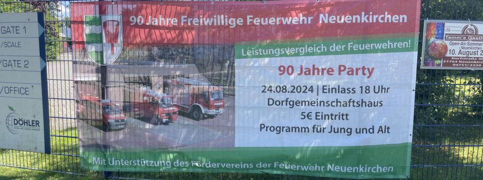 90 Jahre Freiwillige Feuerwehr Neuenkirchen