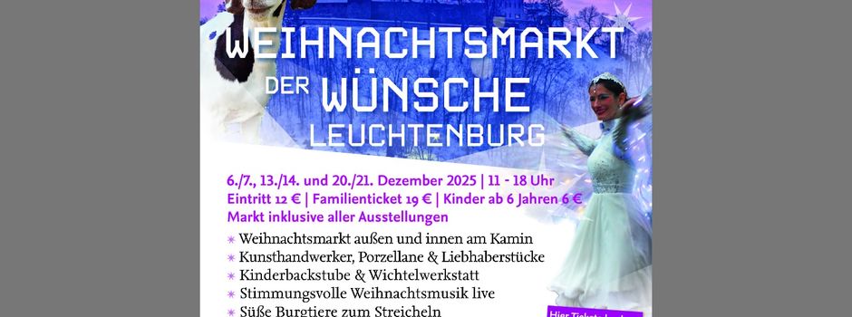 Weihnachtsmarkt der Wünsche auf der Leuchtenburg