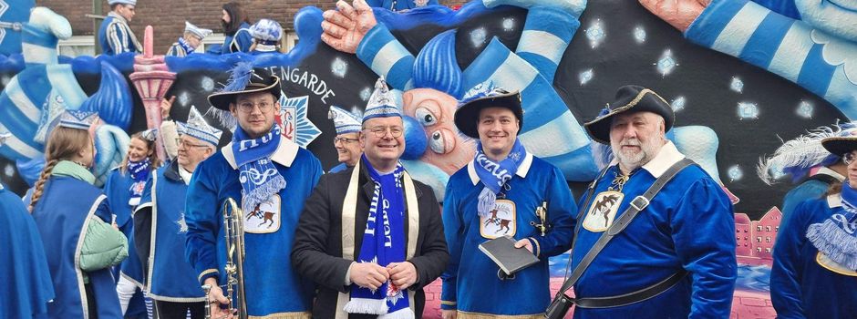 Hirschauer Musikzügler mittendrin im Düsseldorfer Jecken-Karneval