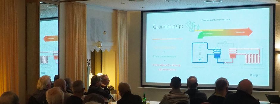 Infoabend zur Wärmepumpe trifft auf großes Interesse