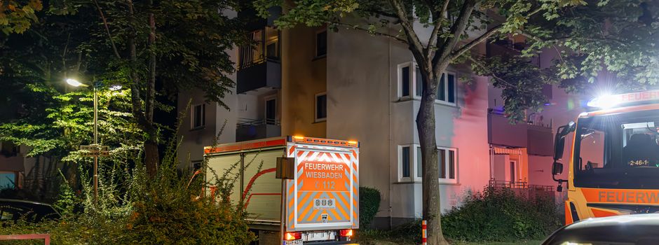 Wiesbadener Haus erneut in Flammen: Polizei geht von Brandstiftung aus