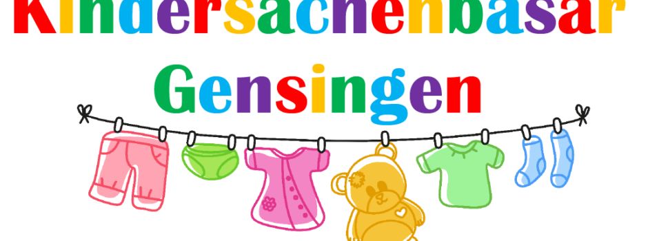 Kindersachenbasar am 13.04.2025