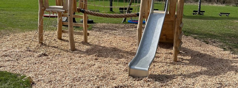 Neue Attraktion auf dem Asterter Spielplatz