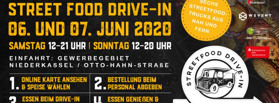 UPDATE: So wird das Street Food Drive-in ablaufen