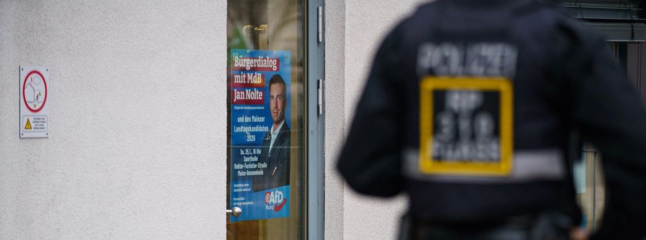 AfD sagt Wahlkampfveranstaltung in Mainz ab