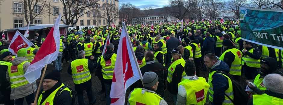 Wieder Streik im öffentlichen Dienst in Mainz