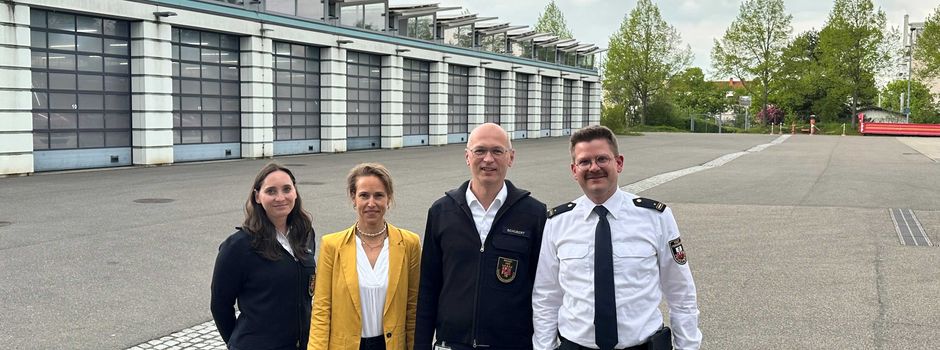 Brand- und Katastrophenschutz: Präsident besucht Feuerwehr 