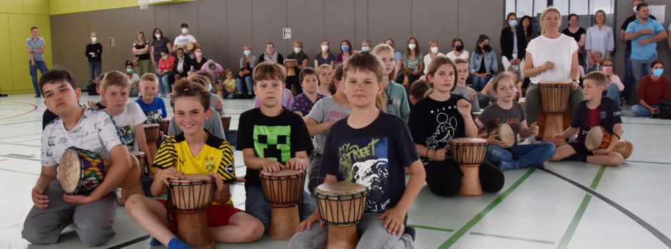 „Trommelzauber“ - in der Josefschule