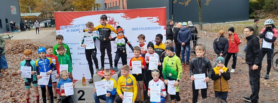 Felix Bierling überzeugt bei seinem ersten Cyclocross-Rennen in Herxheim