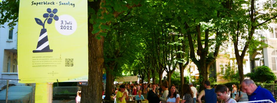 So sah der erste Wiesbadener Superblock-Sonntag aus