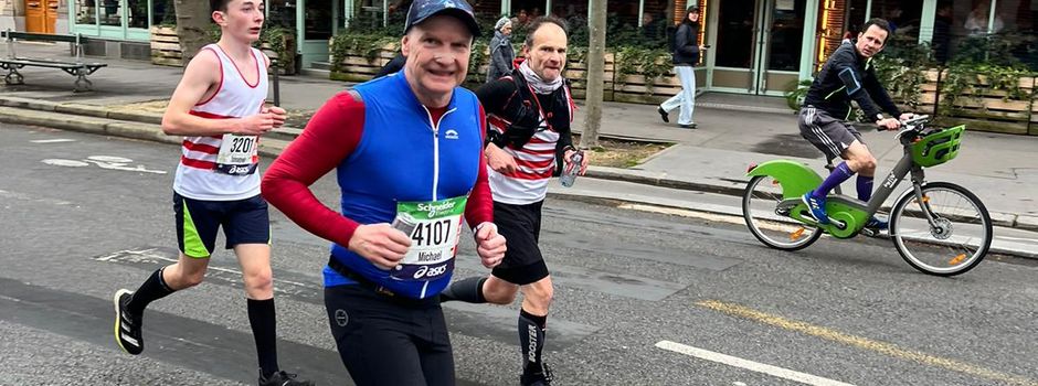 Mit angezogener Handbremse beim Marathon in Paris