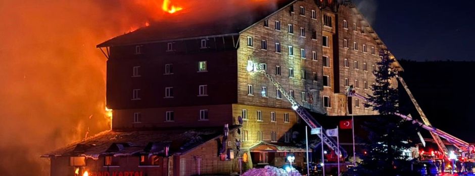 76 Tote bei Brand in türkischem Skihotel