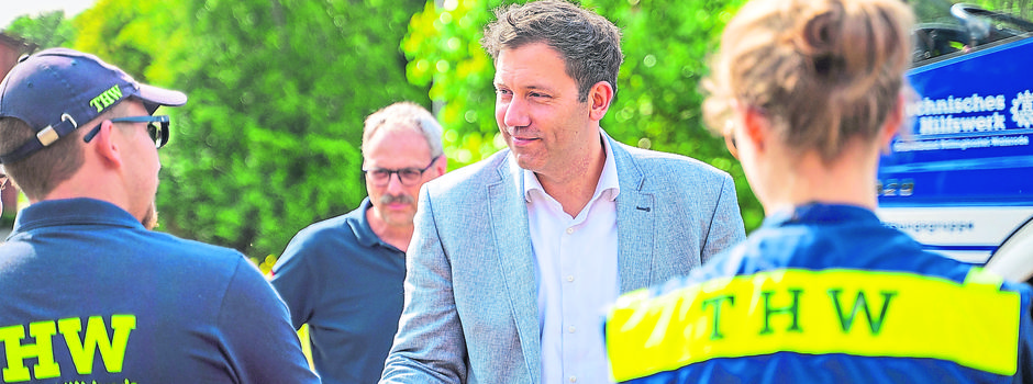 Neue Ausstattung fürs THW