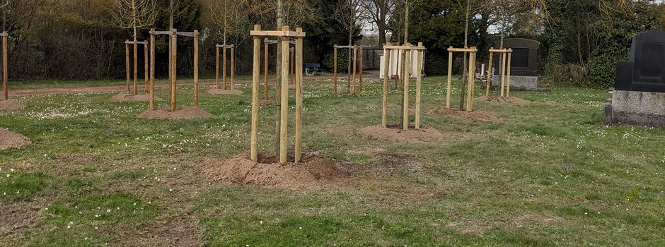 Mehr Grün, mehr Leben: Hahnheimer Friedhof wird zur Oase