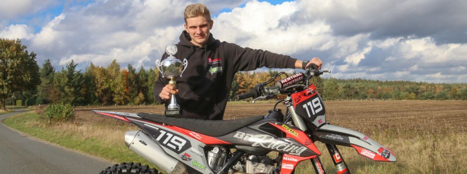 Enduro-Rennserie „Offroadscramble“: Thorge Baumbach Gesamtsieger
