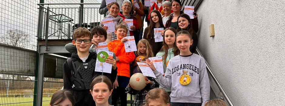 Sportabzeichen 2025 beim Turnverein Rengsdorf erfolgreich abgelegt