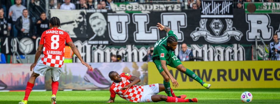 Tor von Burkardt zu wenig: Mainz nur Remis gegen Mönchengladbach