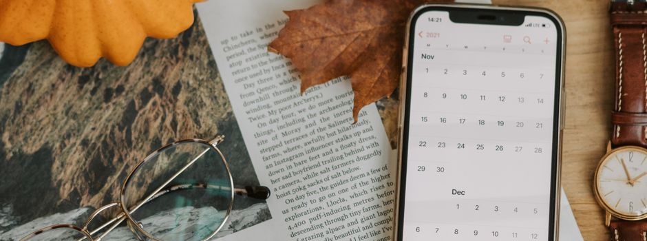 🗓️ Neu in unserer ORTS.App: Der Kalender!