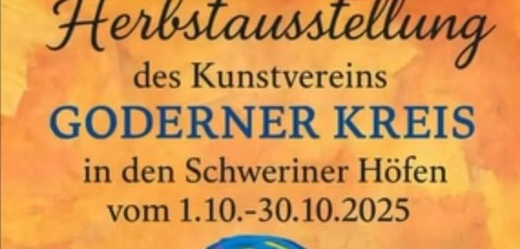 Herbstausstellung des Kunstvereins  Goderner Kreis